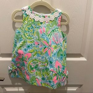 Baby Lilly Pulitzer shift Coconut Jungle 18-24m
